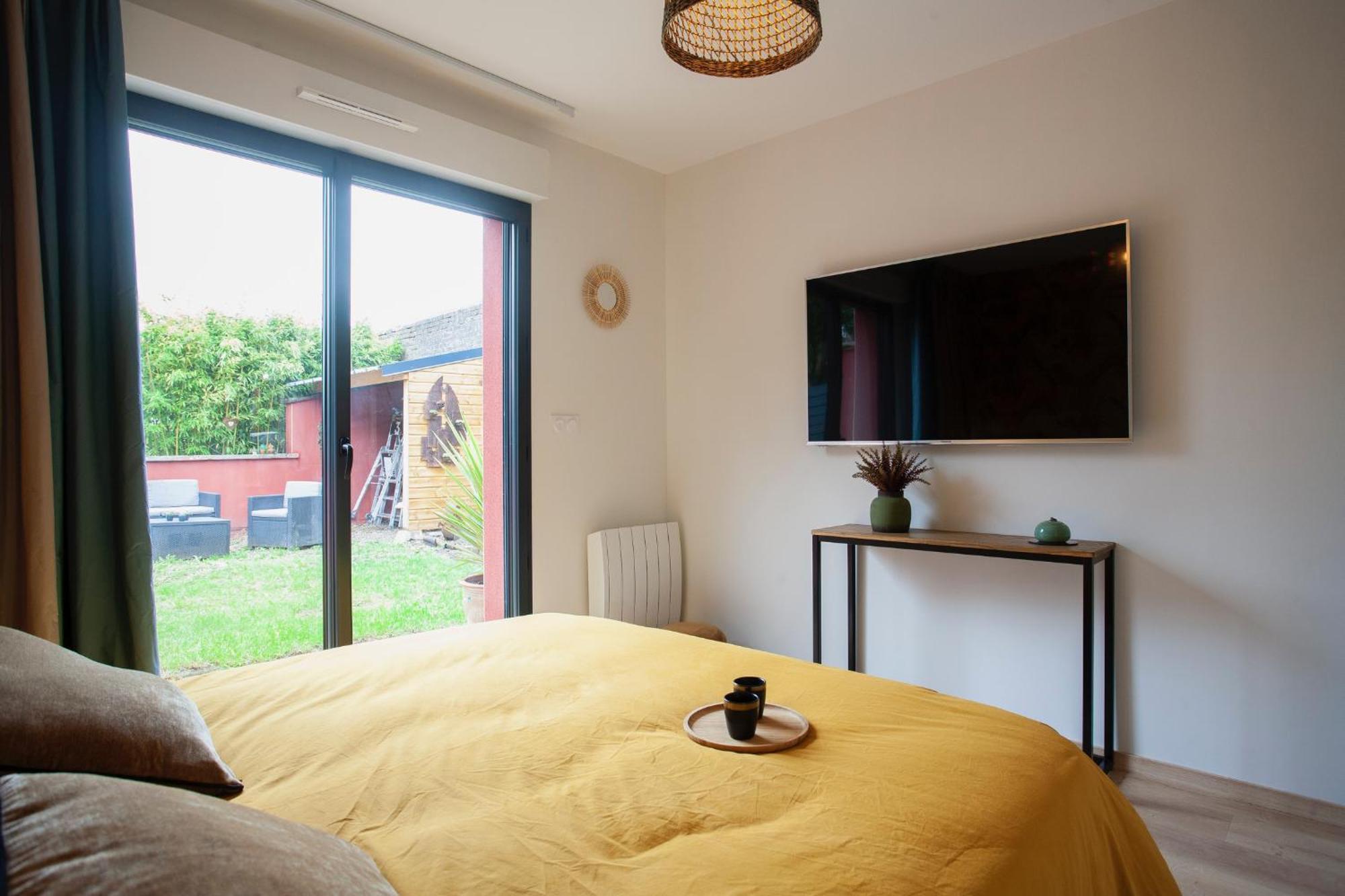Appartement Les Jardins De Jules Verne - Cote Jardin Amiens Kültér fotó
